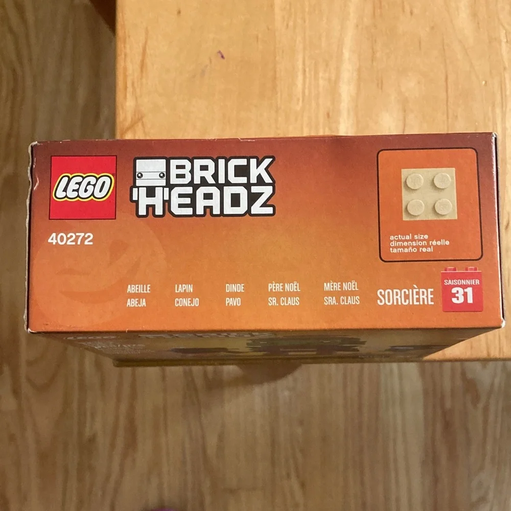 Lego BrickHeadz Witch Building Set - Green, Purple, Black, New In Box,Never Used
